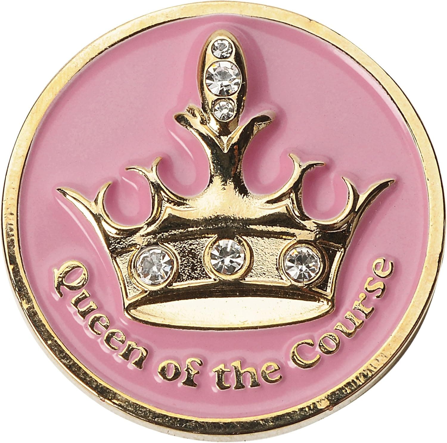 Navika Queen of the Course Swarovski Crystal Ball Marker with Hat Clip