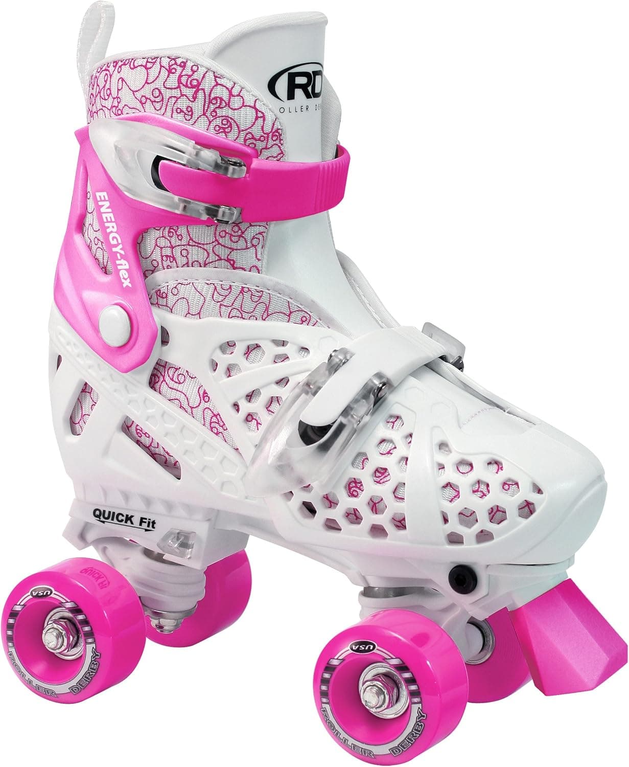 Trac Star Youth Girl's Adjustable Roller Skate