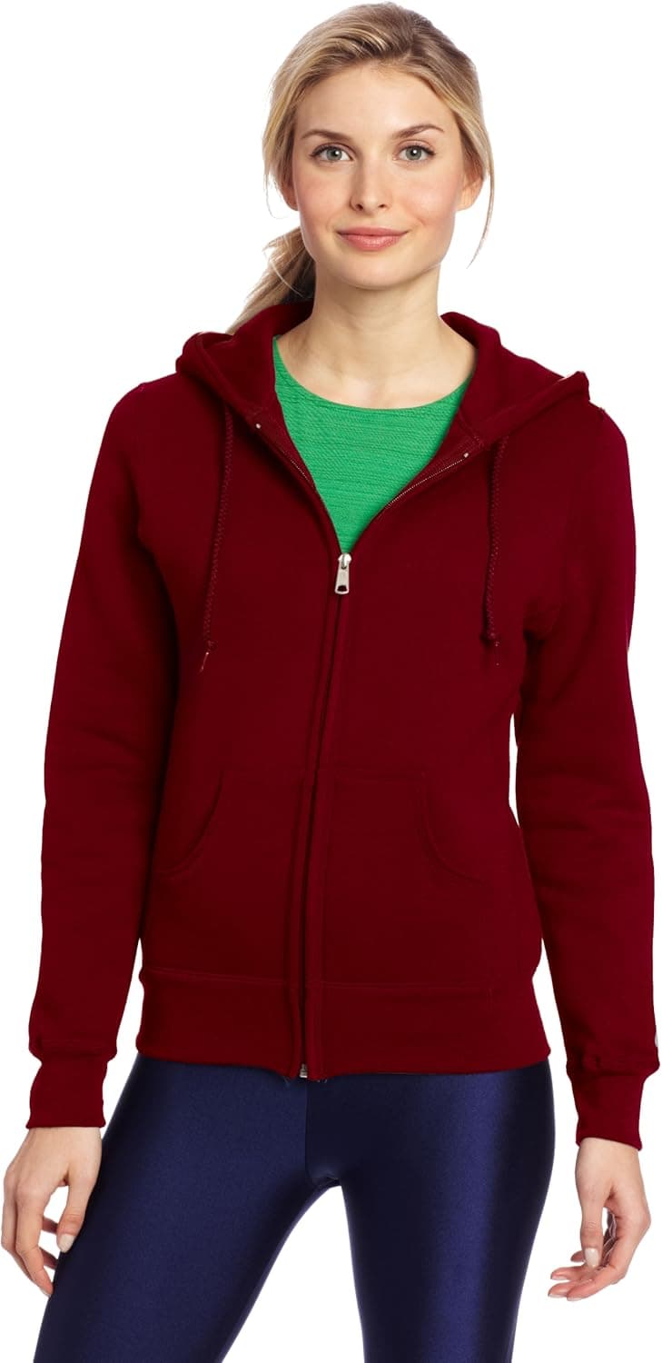 Russell Athletic Women's Pro-Cotton Fleece Full Zip Hood