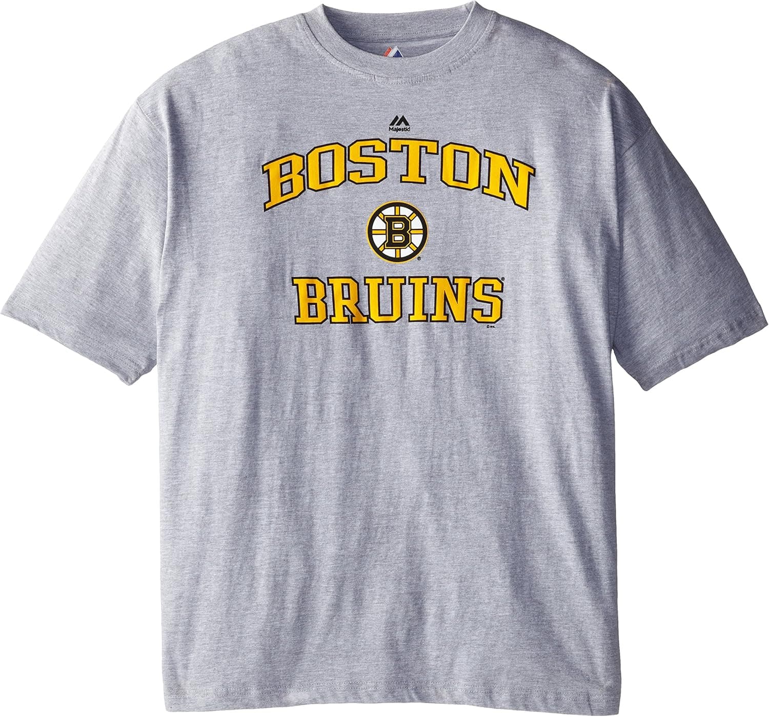 Majestic NHL Boston Bruins Big and Tall Big and Tall Short Sleeve Tee
