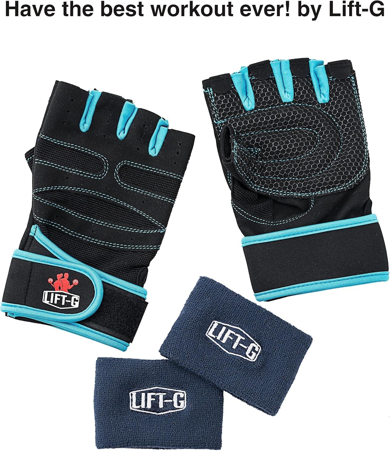 Lift-g Workout gloves Exercise gloves for weightlifting, parkour, crossfit, Cycling, pull ups, Gym, Powerlifting and Other Heavy Fitness Workouts, fit for men and women, 1 year warranty - By