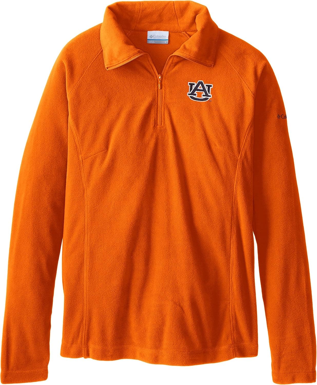 NCAA Auburn Tigers Collegiate Glacial II Half Zip Fleece Jacket