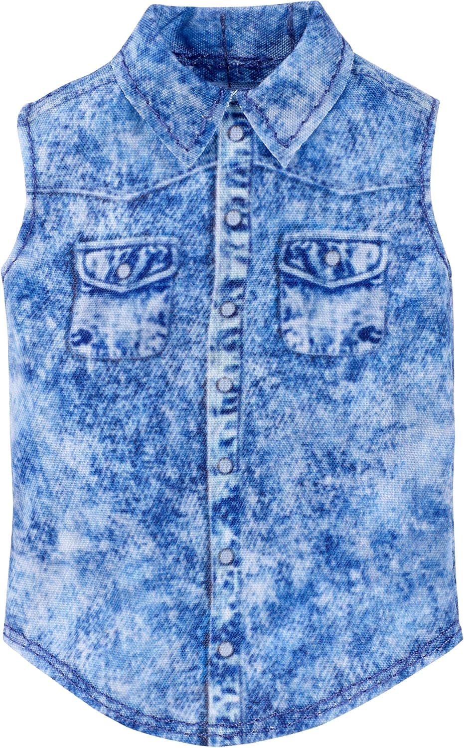 Barbie Fashion Pack, Denim Sleeveless Shirt