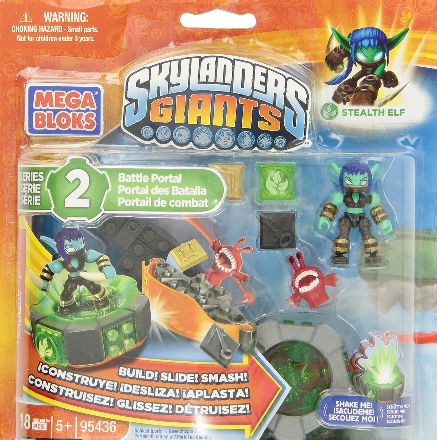Mega Bloks Skylanders Stealth Elf's Battle Portal