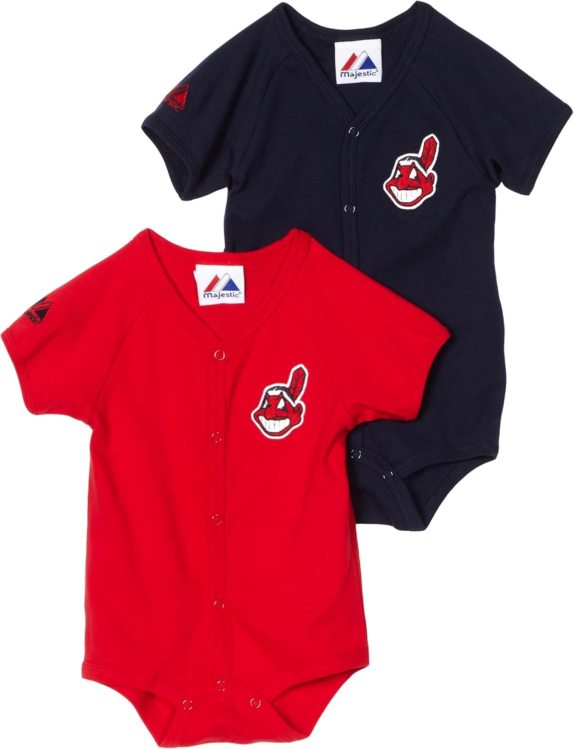 MLB Cleveland Indians Two Piece Creeper Set Infant/Toddler Girls'