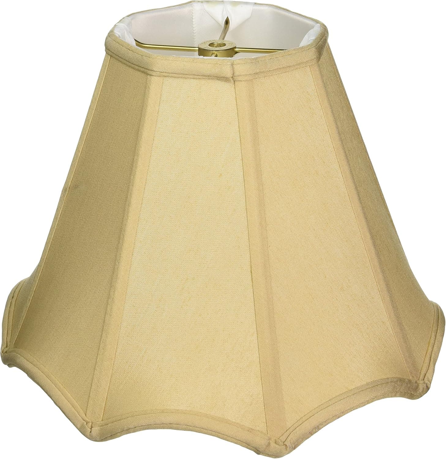Royal Designs BS-734-12AGL Pointed Empire Basic Lamp Shade, 5.5 x 12 x 9.5, Antique Gold