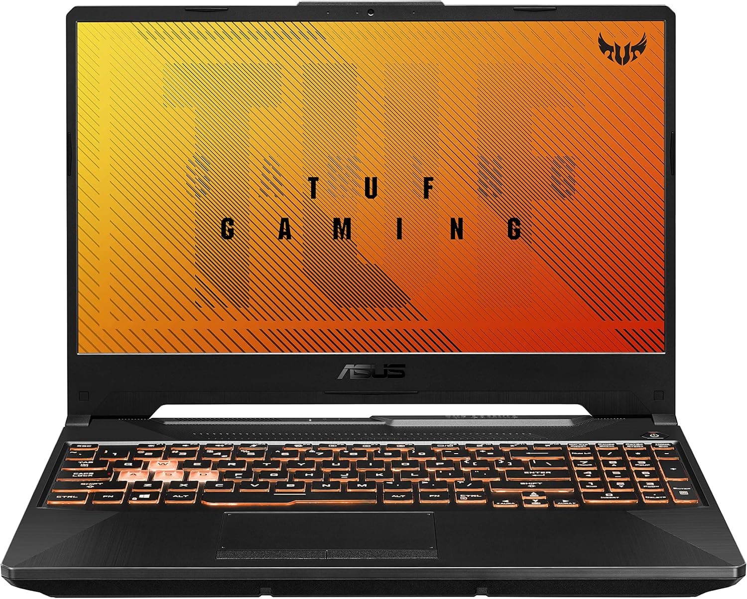 ASUS TUF Gaming A15 Gaming Laptop, 15.6” 144Hz Full HD IPS-Type Display, AMD Ryzen 5 4600H, GeForce GTX 1650 Ti, 8GB DDR4, 512GB PCIe SSD, RGB Keyboard, Windows 10 Home, Bonfire Black, FA506II-AS53