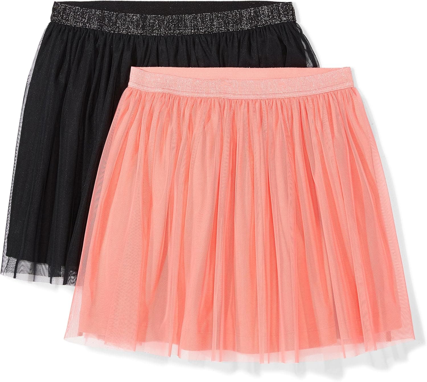 Amazon Essentials Girls and Toddlers' Tutu Skirts (Previously Spotted Zebra), Pack of 2