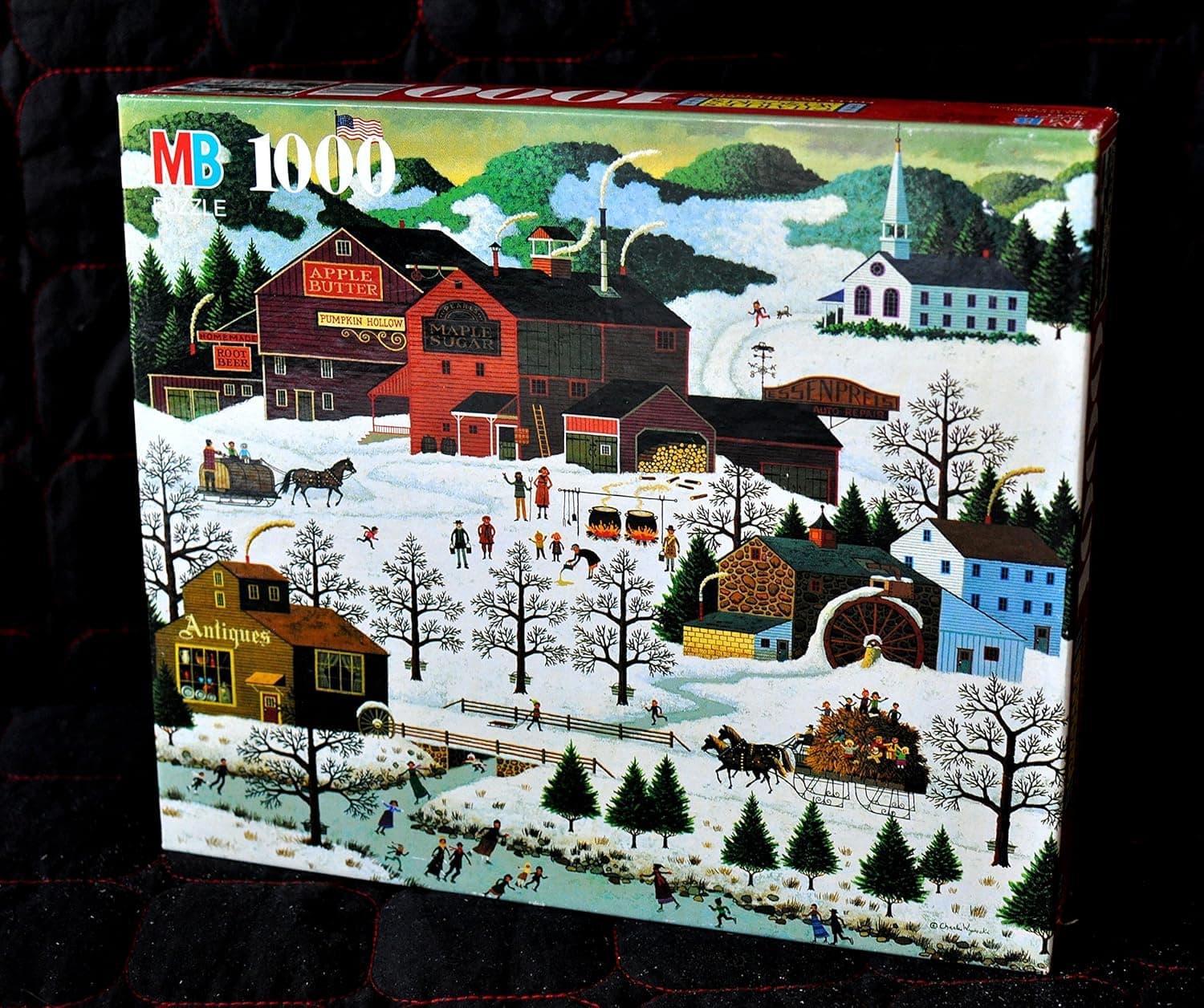 Charles Wysocki Smoke Creek Landing - 1000 Piece Puzzle Americana - #04679-1 / #4679-1