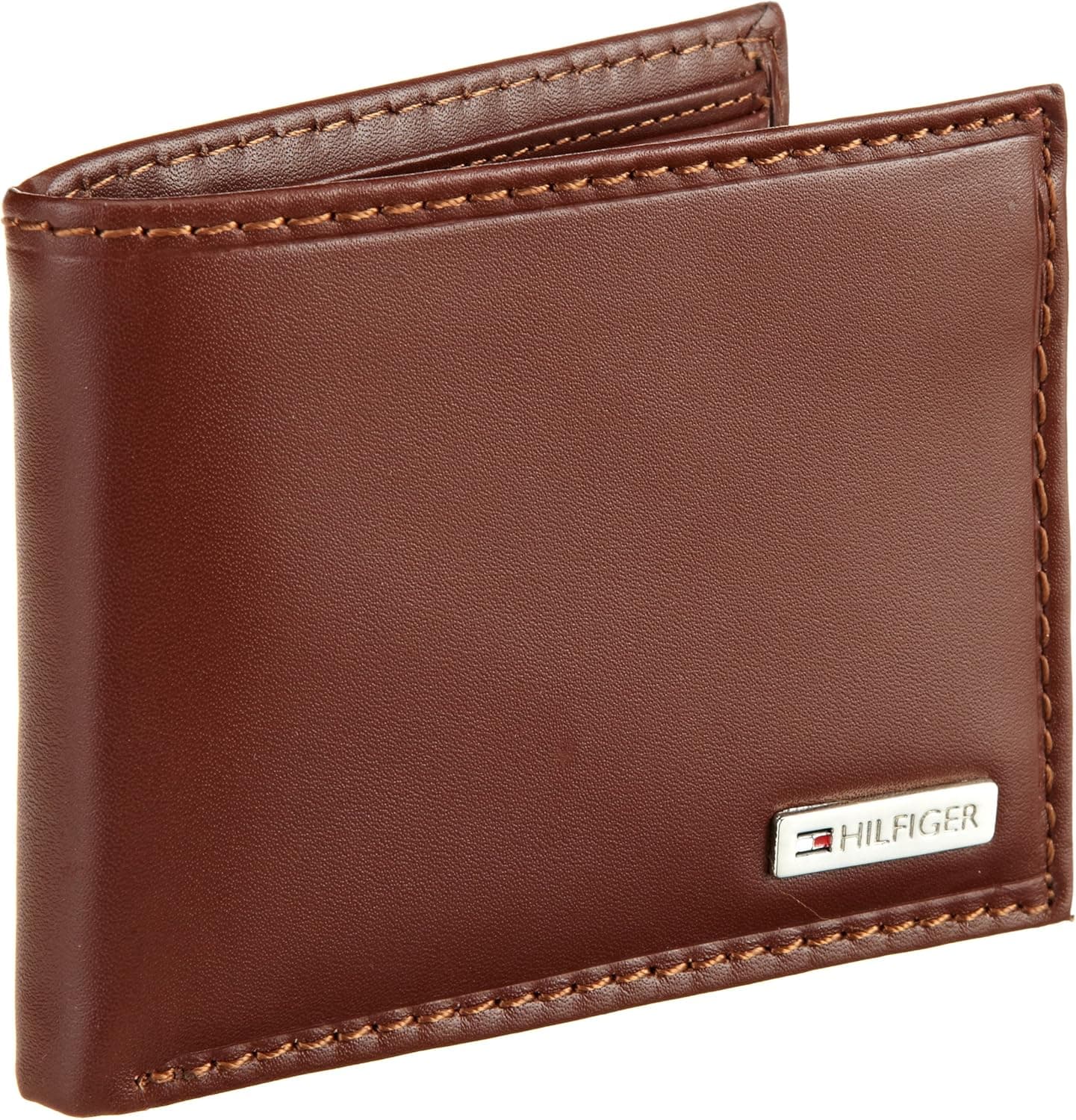 Tommy Hilfiger Leather Men's Multi-Card Passcase Bifold Wallet