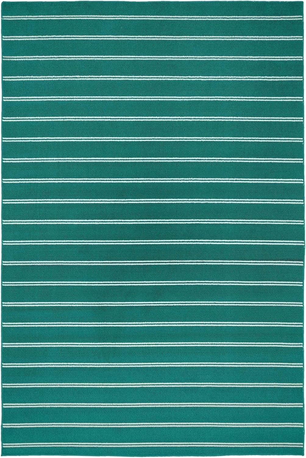 Garland Rug Avery Collection Area Rug, 5' x 7' 5", Teal