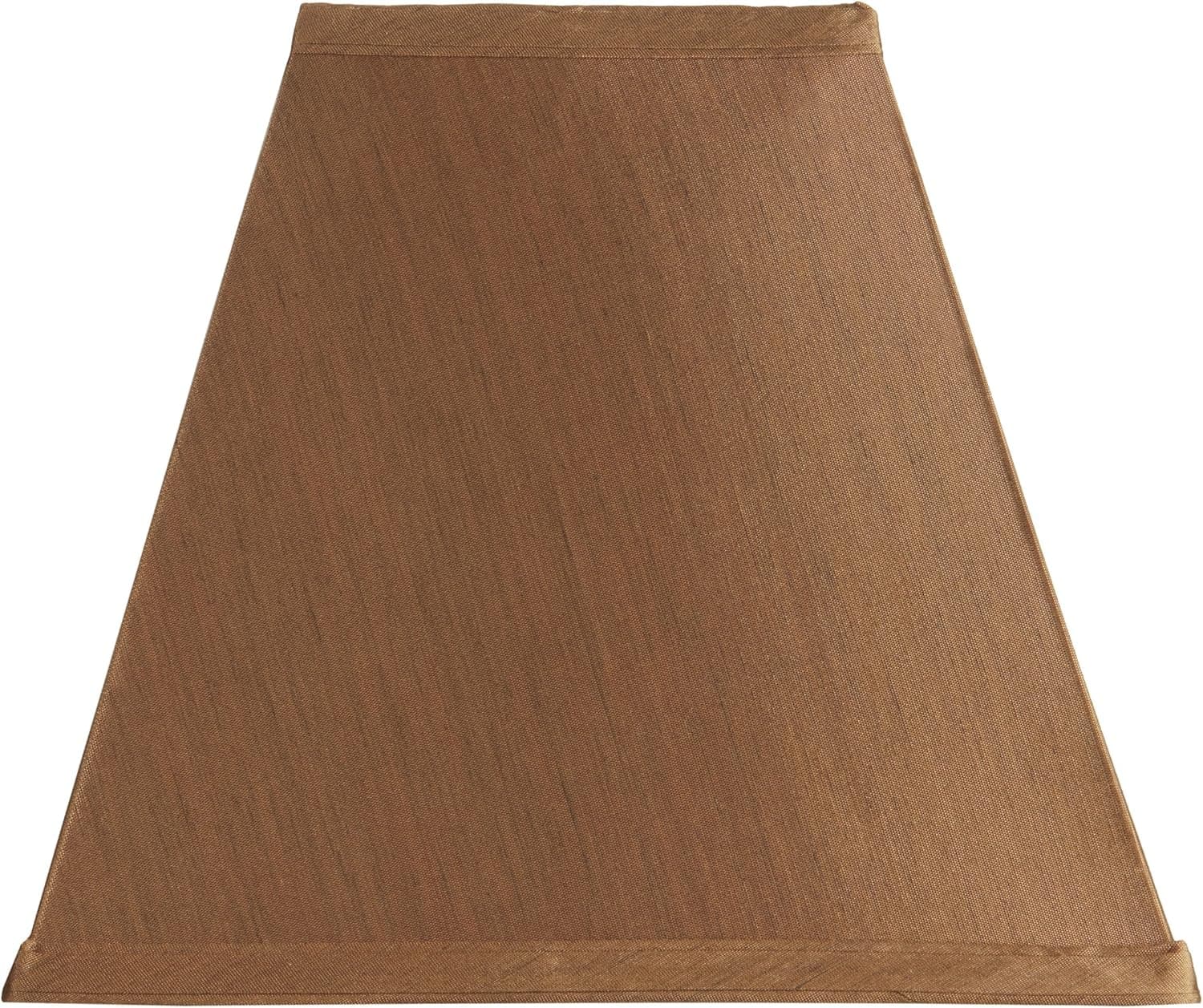 Upgradelights Copper Silk Square Mission Style Nickel Clip On Chandelier Lampshade (Copper)