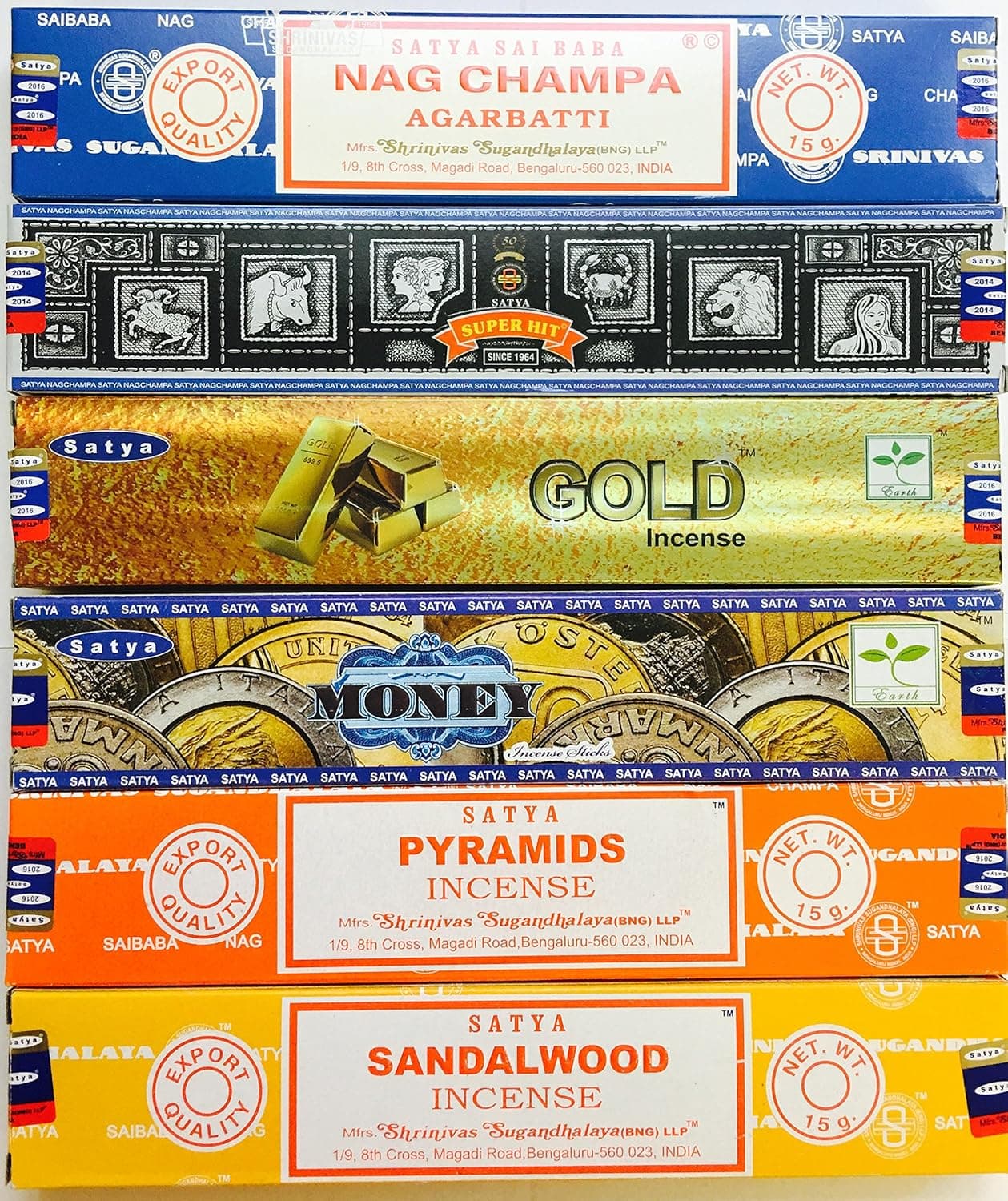 Satya Incense Gift set (Set #5)