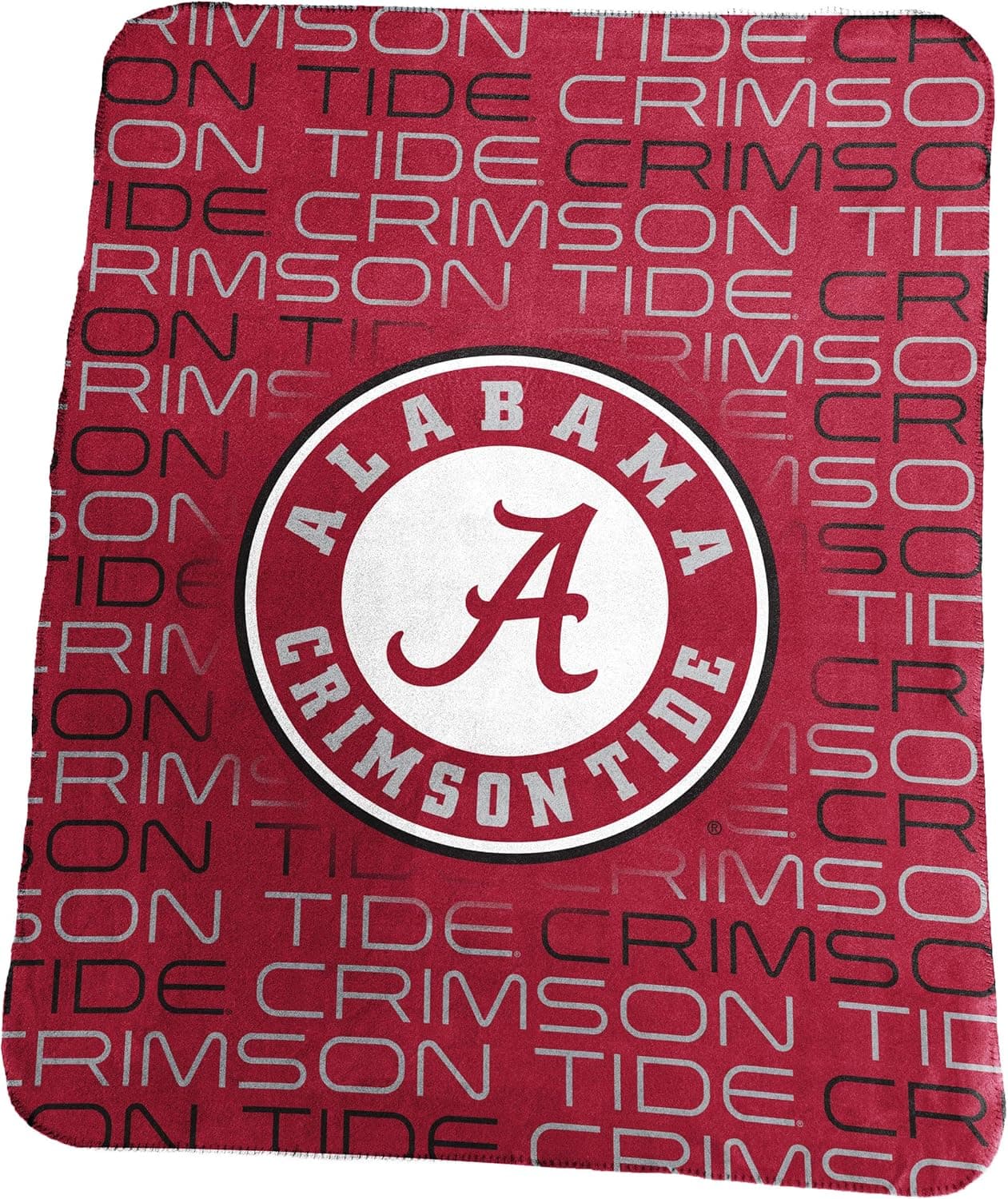 Logo Brands Officially Licensed NCAA Unisex Classic Fleece Blanket, One Size, Team Color