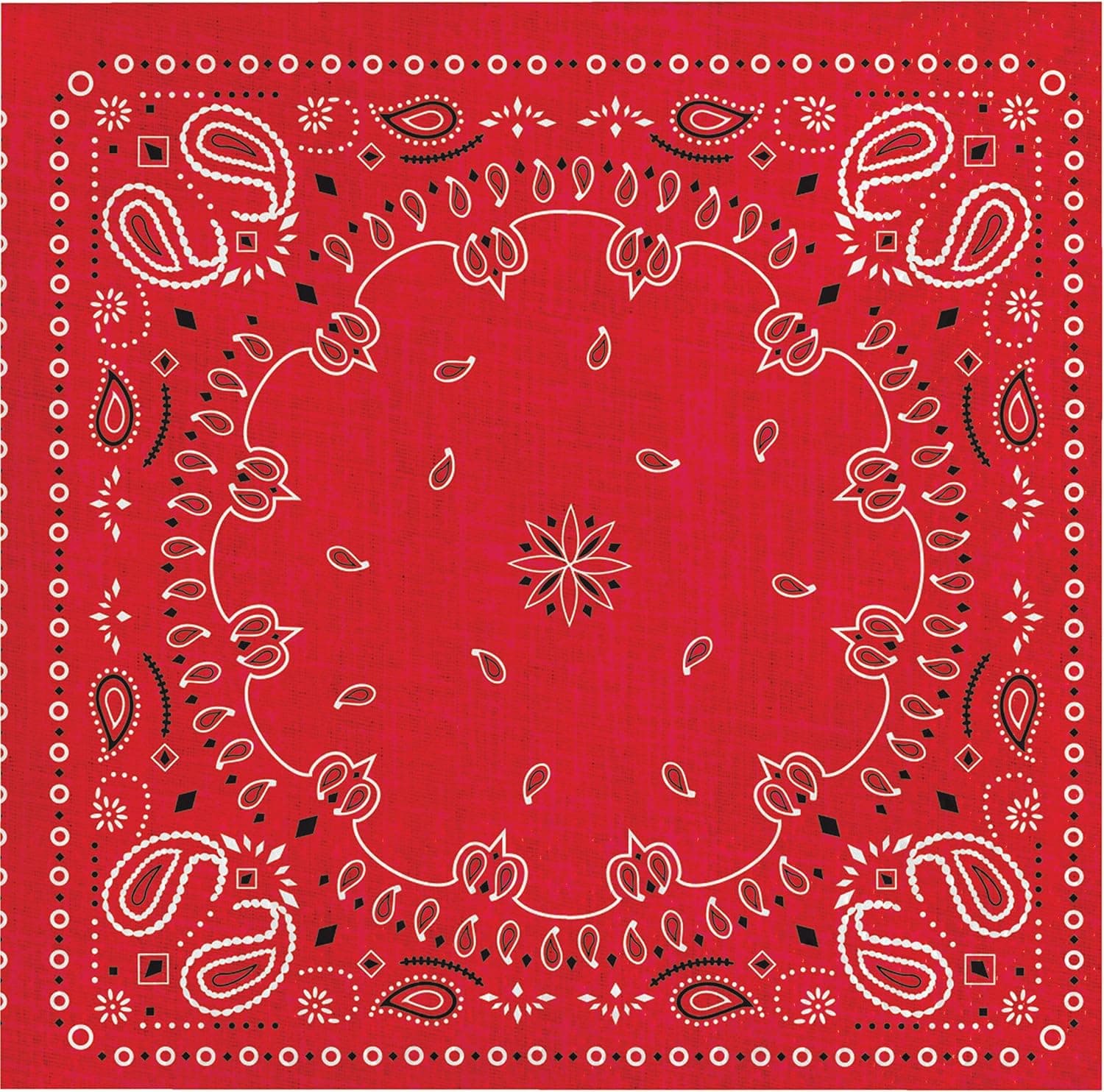 Bandanarama Beverage Napkins, 48 ct