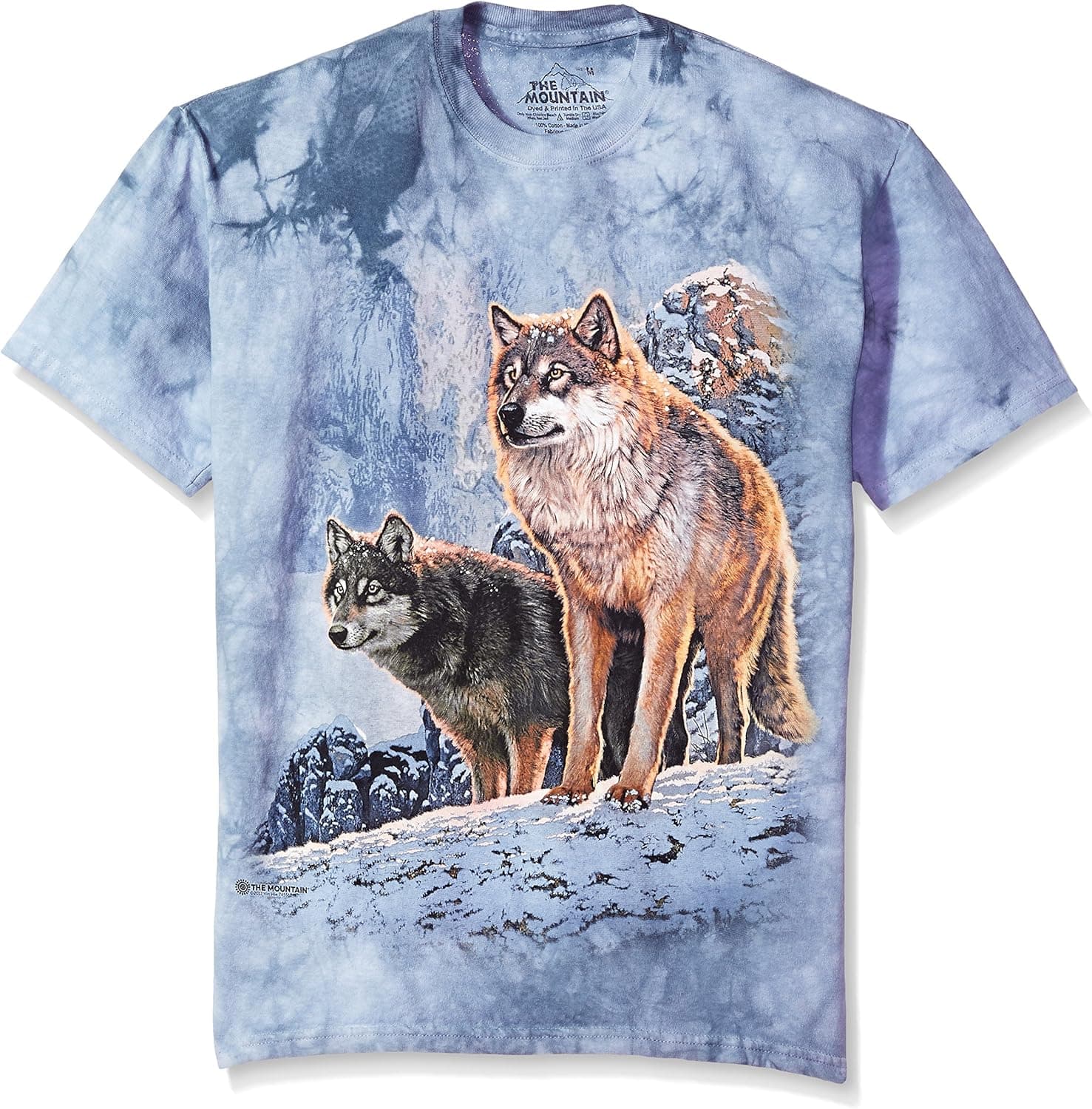 The Mountain Wolf Couple Sunset