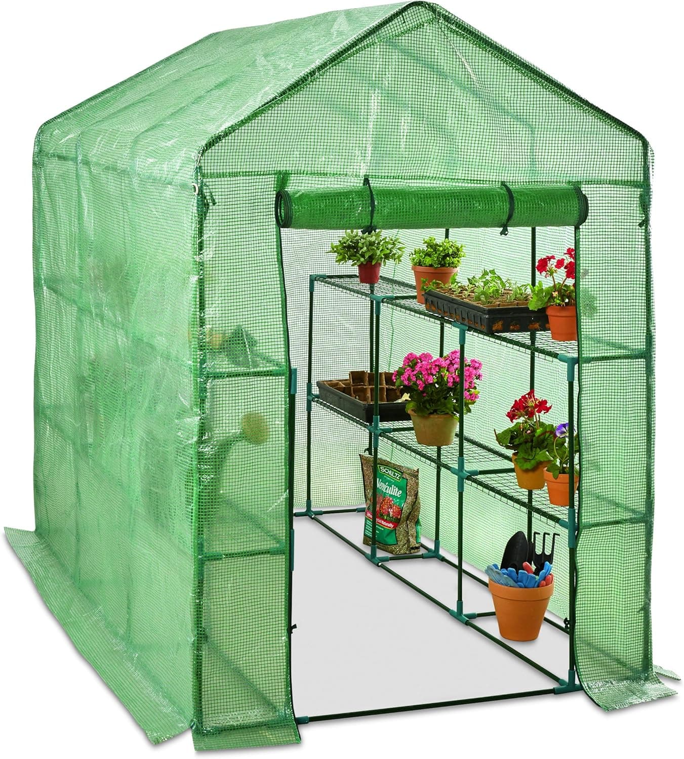 CASTLECREEK Deluxe Walk-in Greenhouse