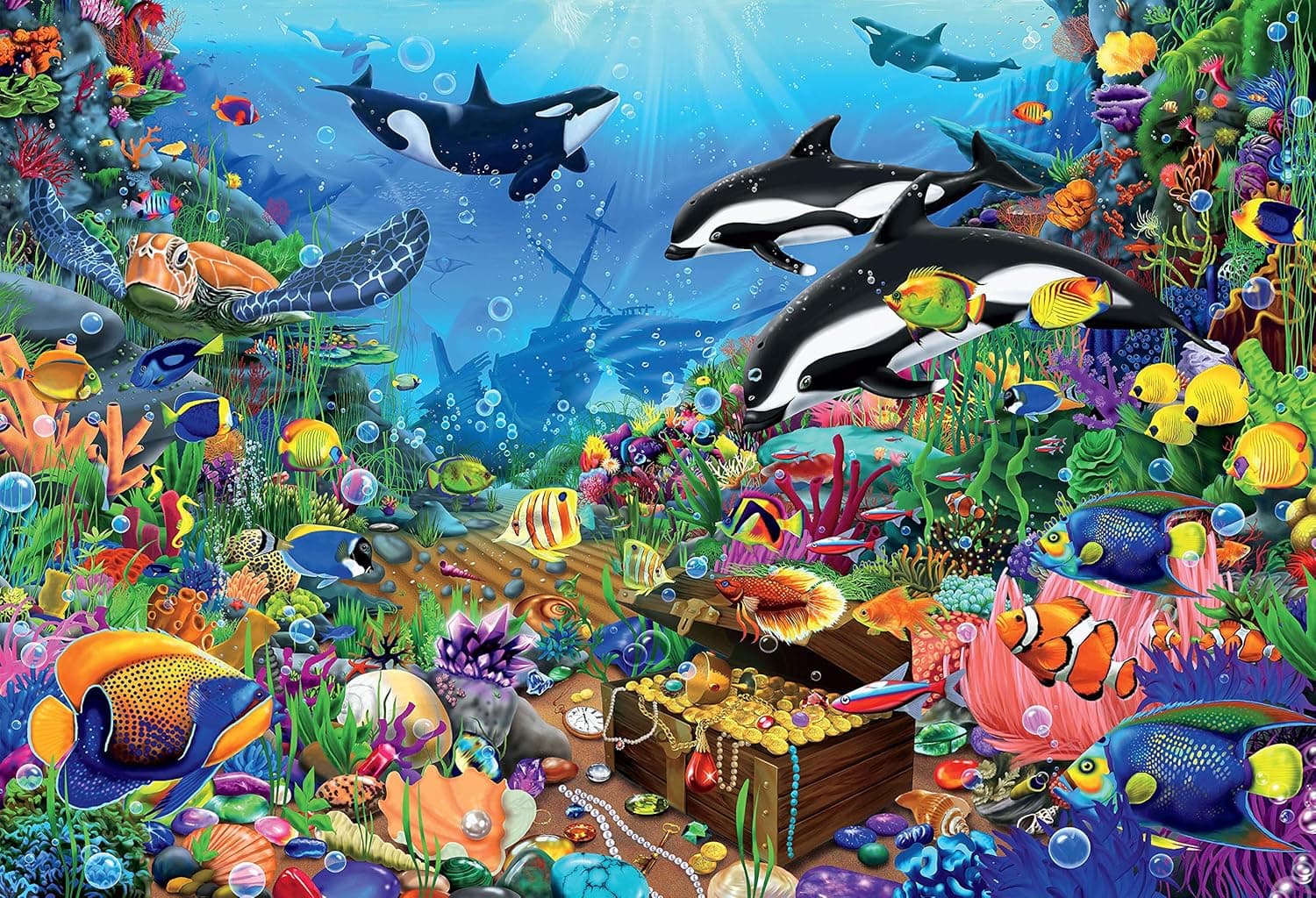 Ceaco - Jewels of The Deep - 2000 Piece Jigsaw Puzzle