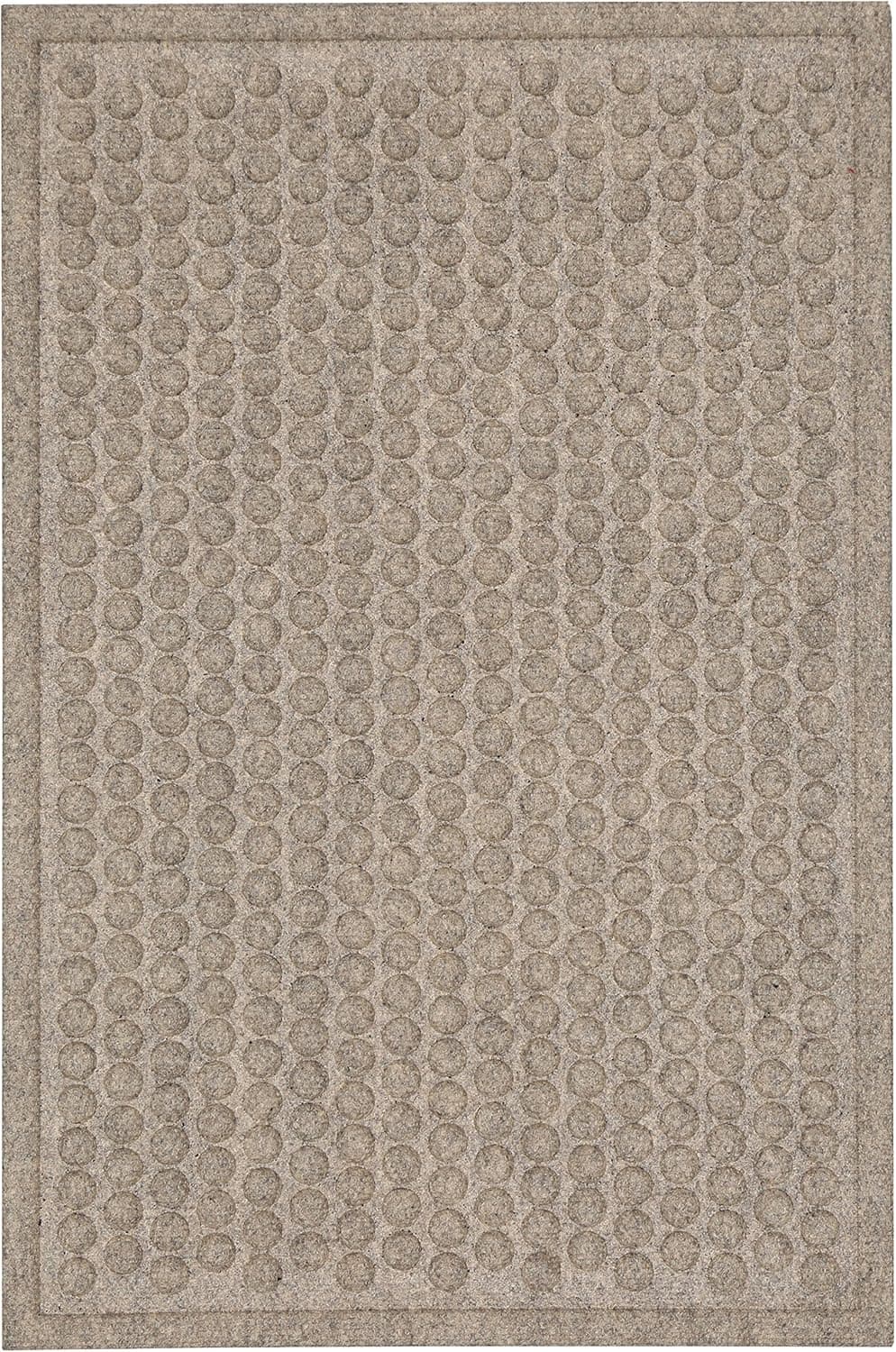 Mohawk Home Home Dots Impressions Chestnut Durable Door Mat, 2 ft x 3 ft, Tan