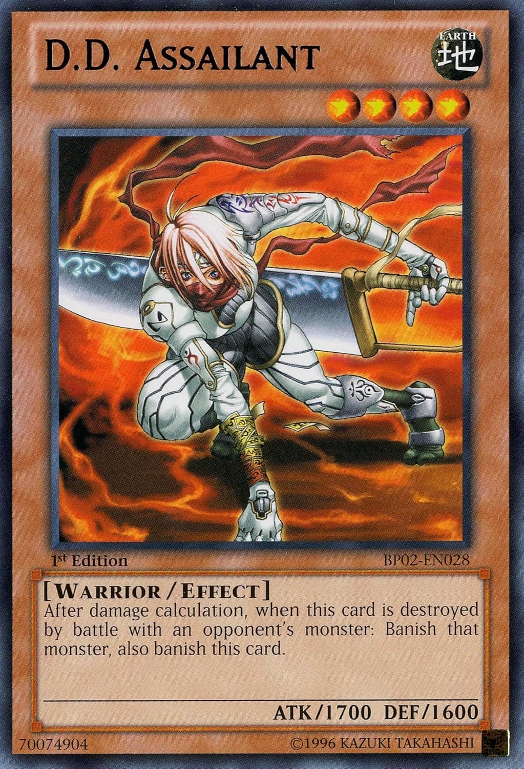 YU-GI-OH! - D.D. Assailant (BP02-EN028) - Battle Pack 2: War of The Giants - 1st Edition - Rare
