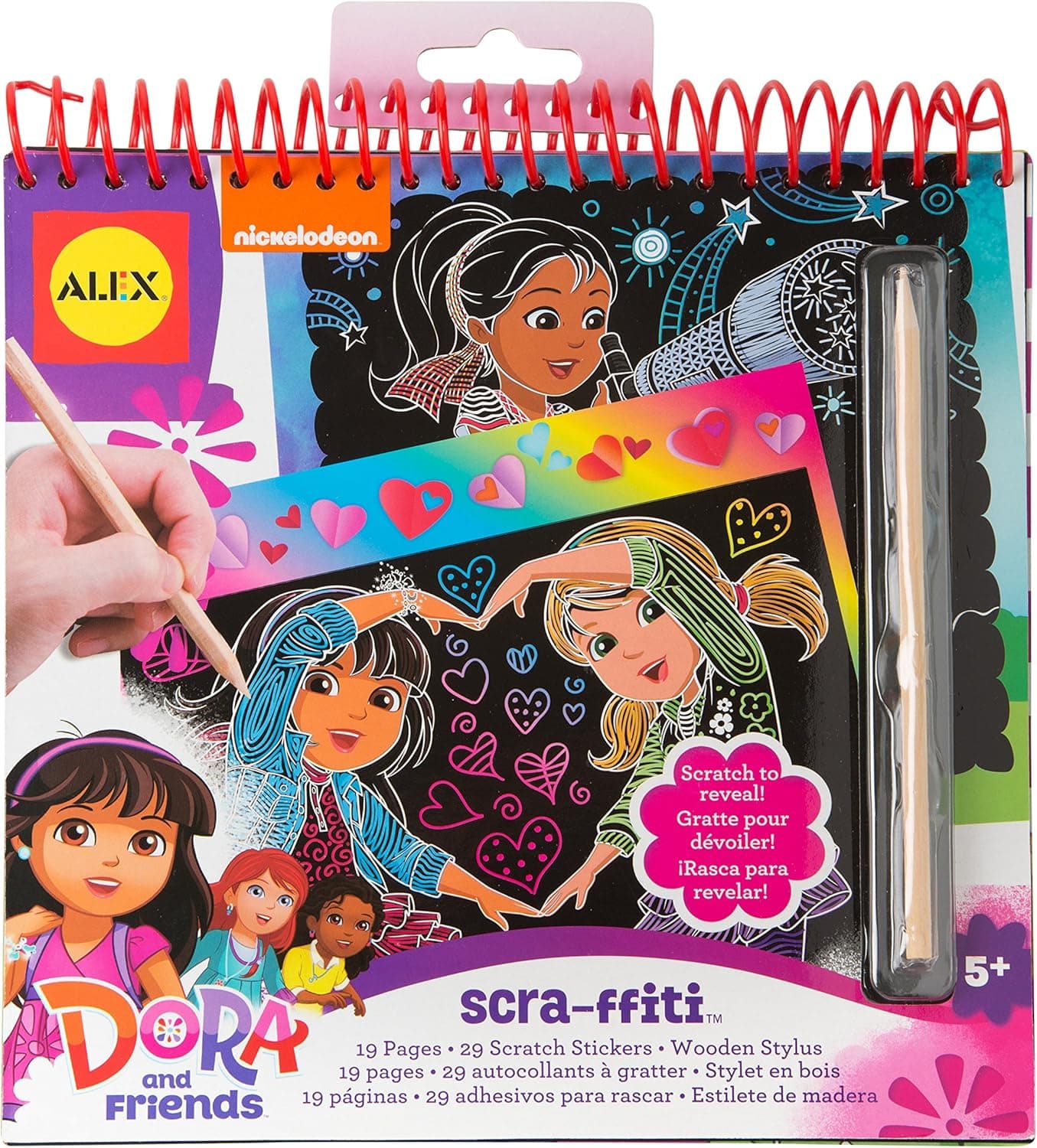 Dora and Friends Scra-ffiti Scratch Art
