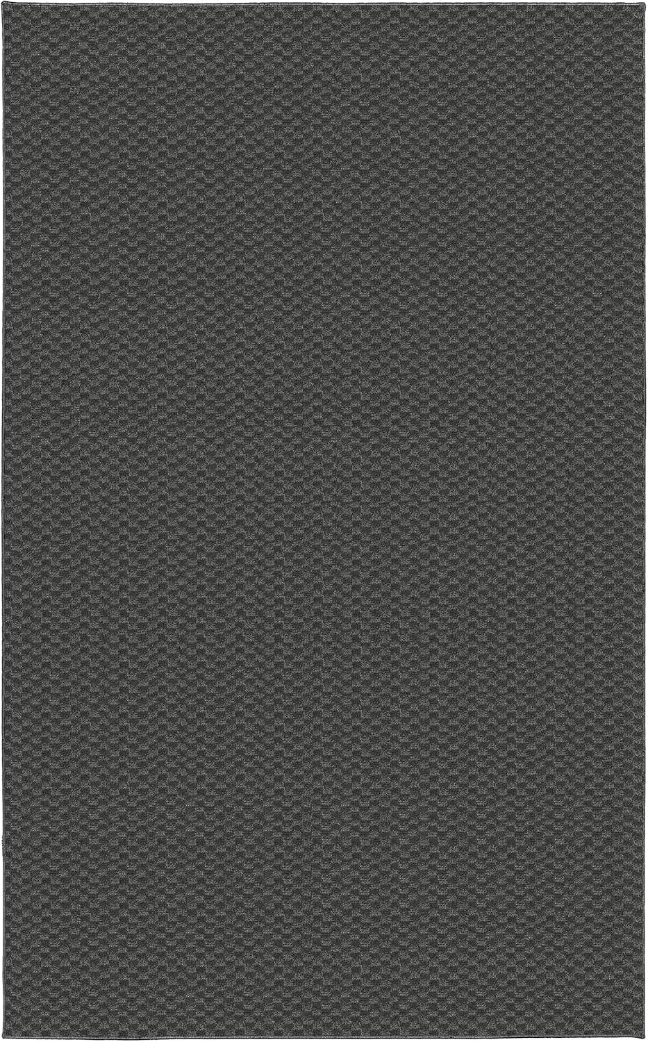 Garland Rug Medallion Area Rug, 7-Feet 6-Inch by 9-Feet 6-Inch, Cinder