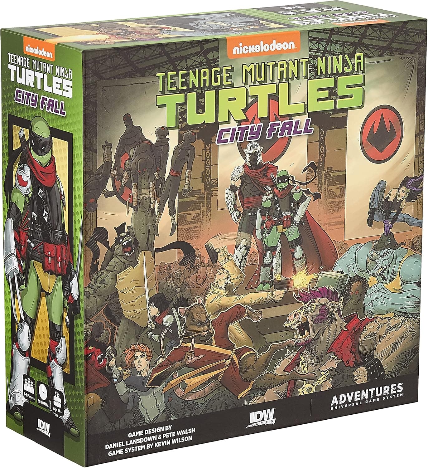 IDW Games Teenage Mutant Ninja Turtles Adventures - City Fall