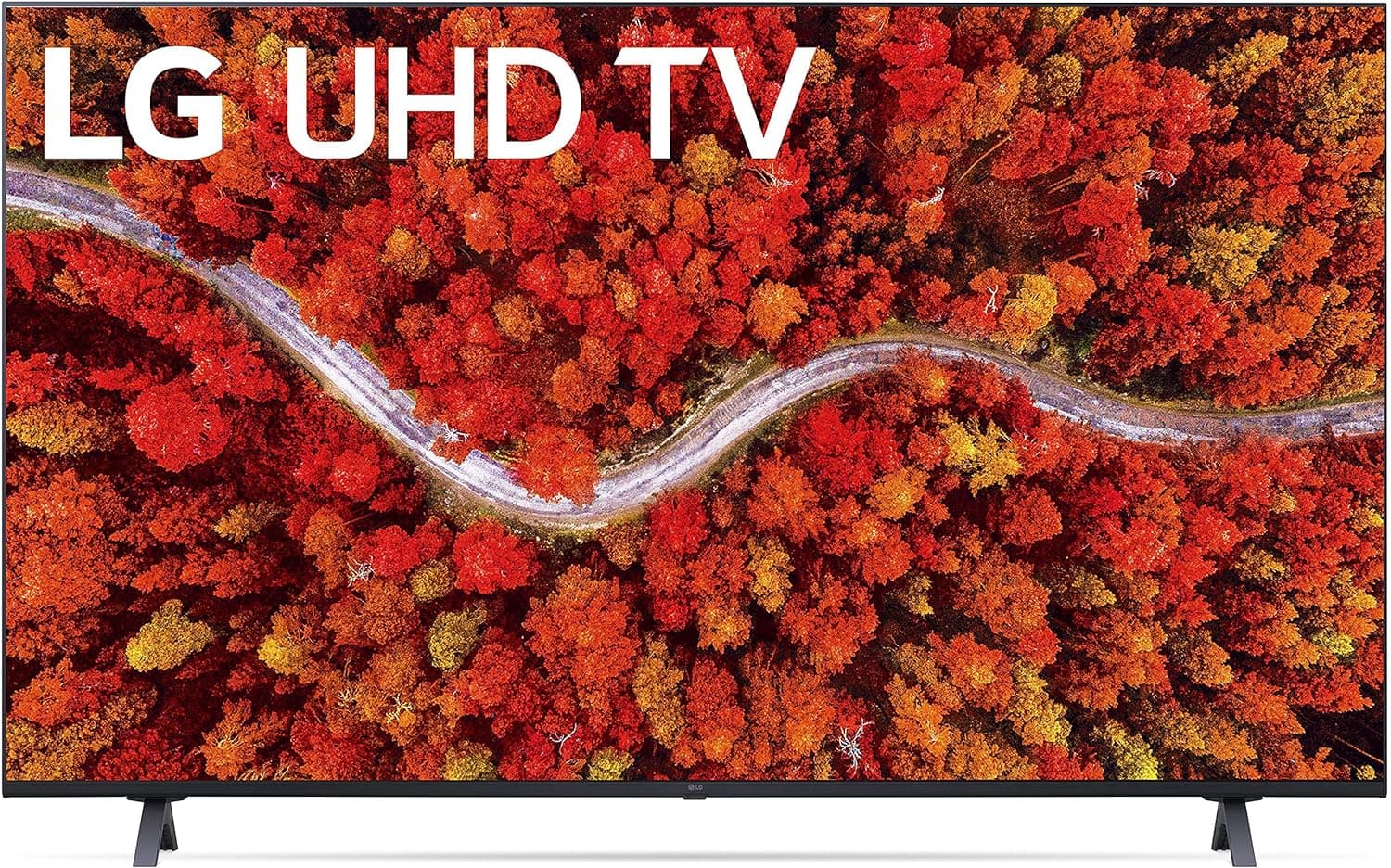 LG 80 Series 50" Alexa Built-in, 4K UHD Smart TV, 60Hz Refresh Rate, Filmmaker Mode, Game Optimizer (50UP8000, 2021)