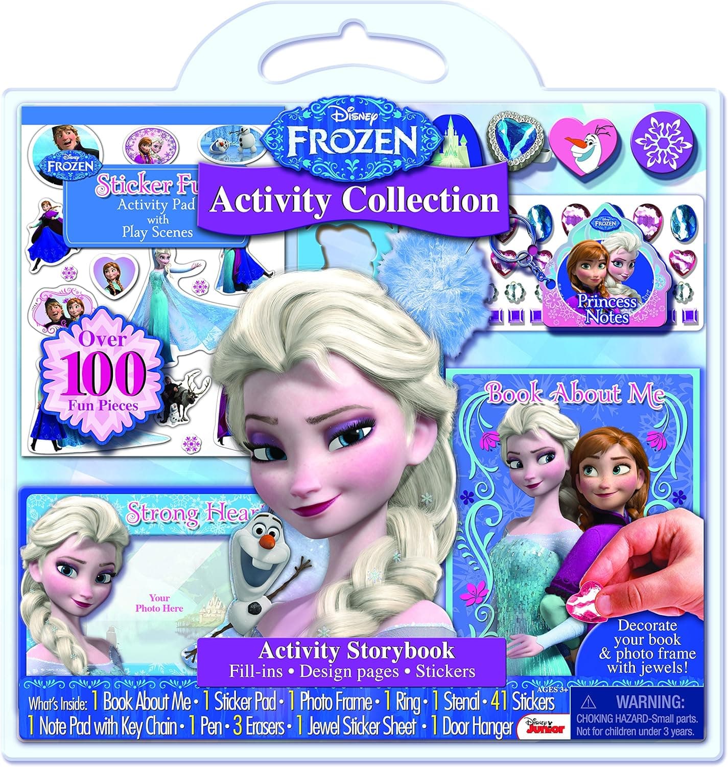 Bendon 67010 Disney Frozen Activity Playset (100-Piece)