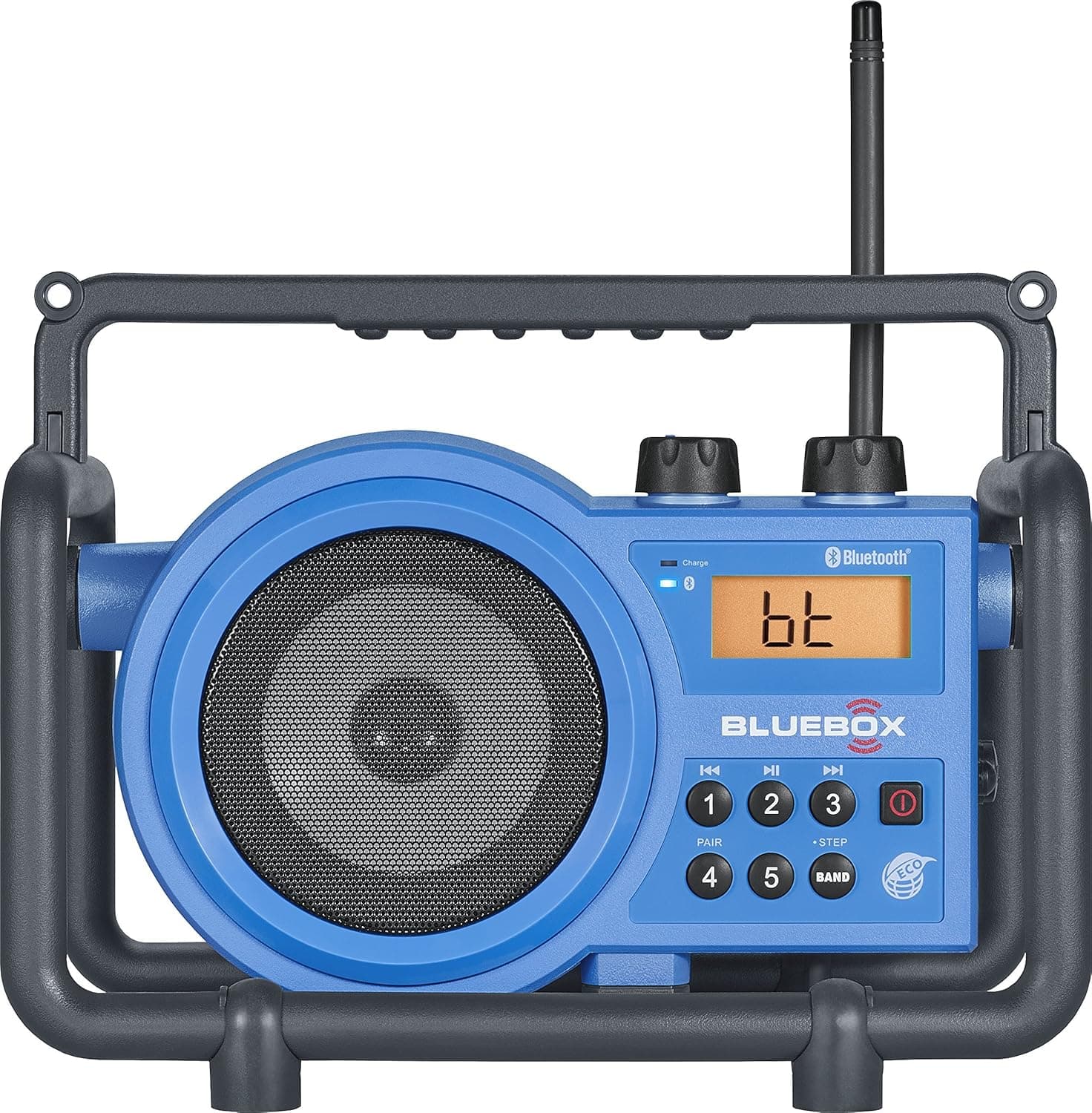 Sangean BB-100 AM/FM/Bluetooth/Aux-in Ultra Rugged Digital Tuning Rechargeable Radio (Renewed)