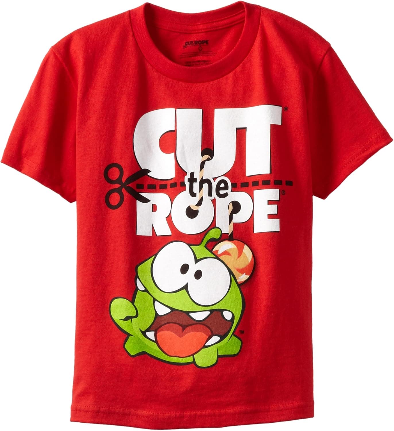 Cut The Rope Boys Tee, Red, 4