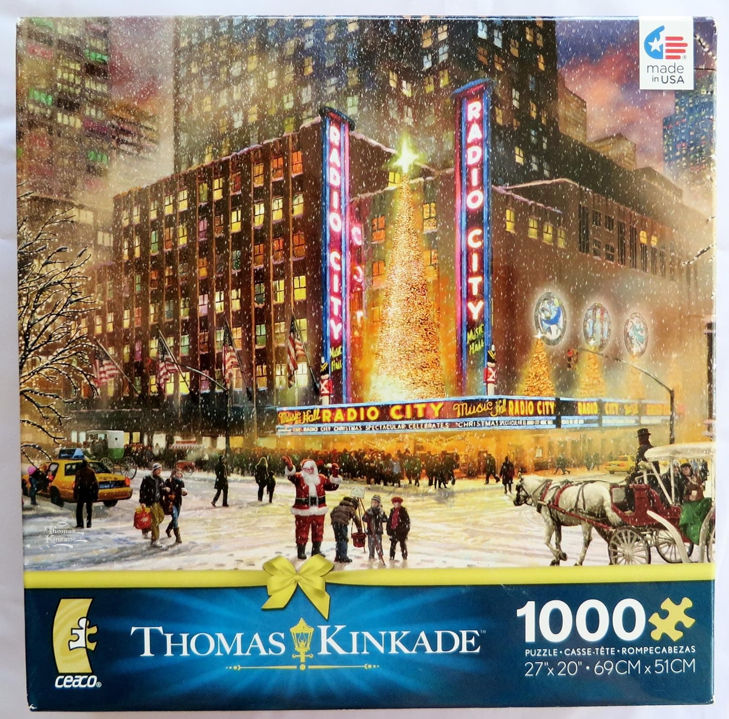 Thomas Kinkade Holiday Radio City Music Hall