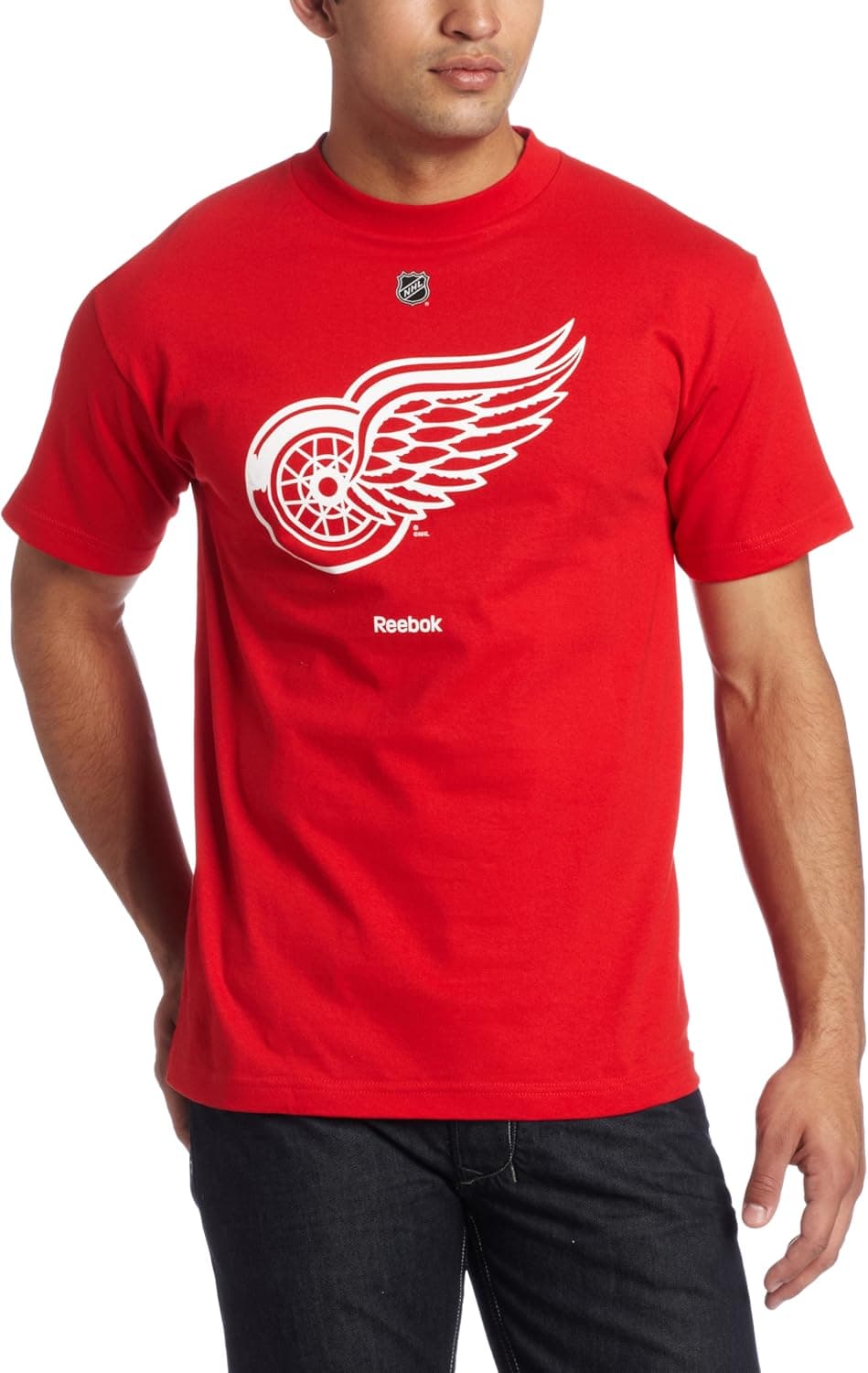 NHL Detroit Red Wings Primary Logo T-Shirt Men's