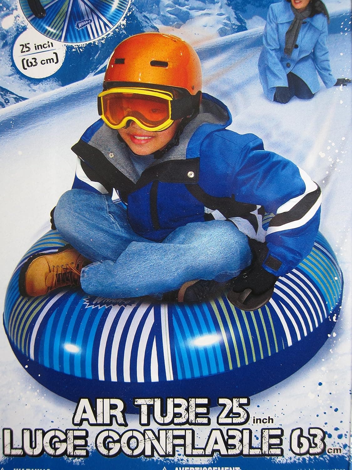 Wham-O Swirling Snow Design 25 Inch Snow Tube