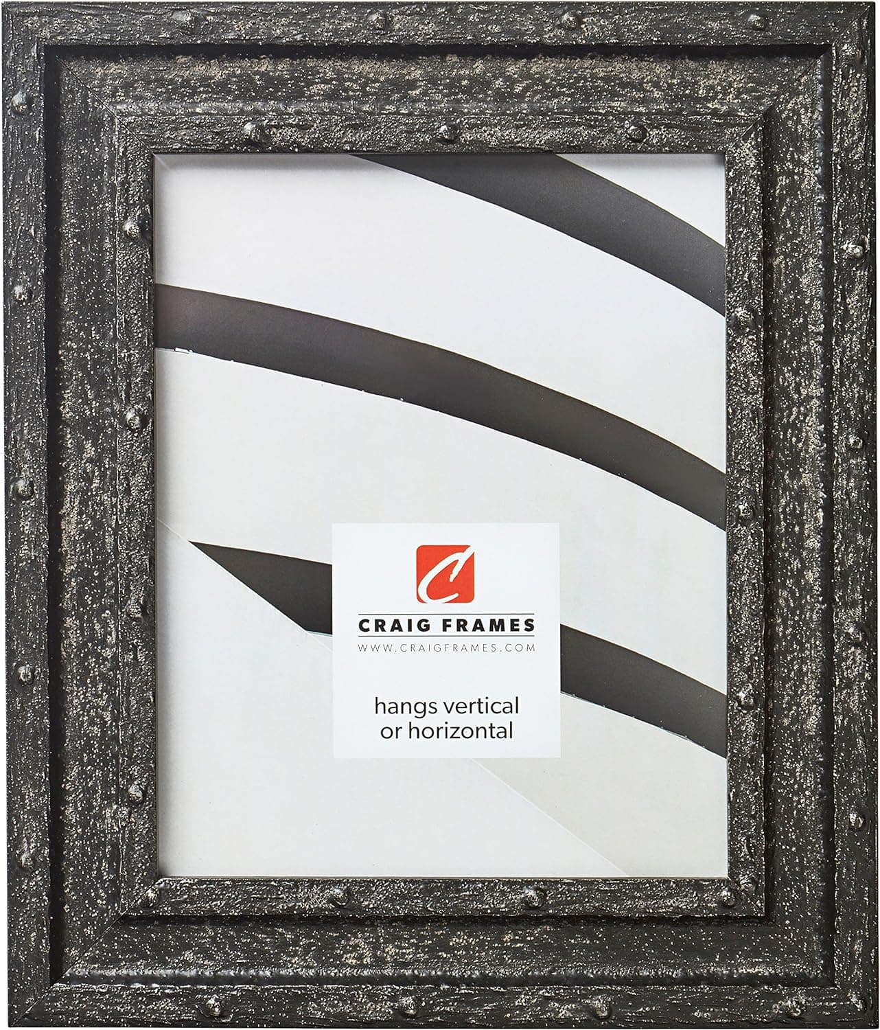 Craig Frames Nautilus Picture Frame, 13 x 19 Inch, Black