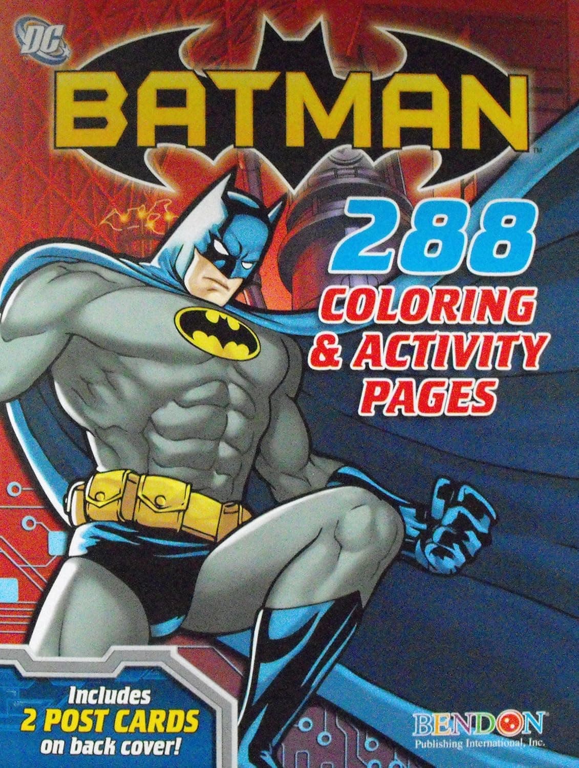 Batman Coloring and Activity Book 288 Pages