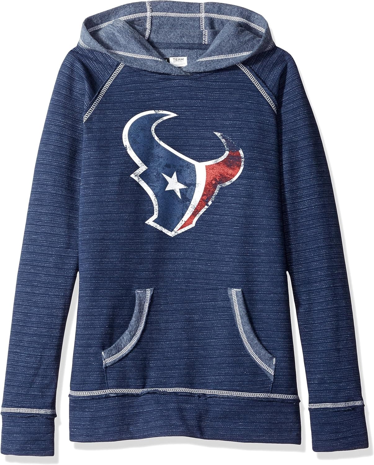 NFL Women's Long Sleeve raglan pullover hoodie the All Out Action Program