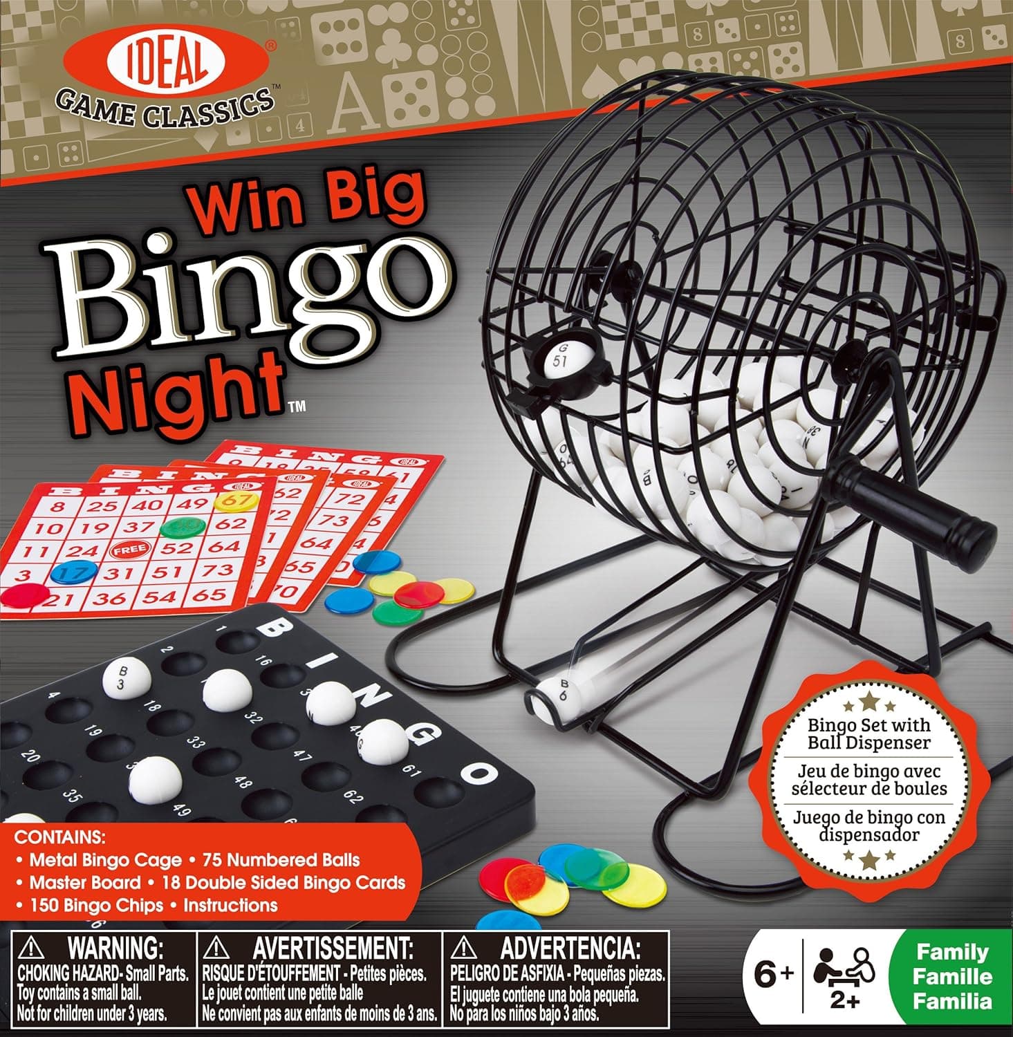 Ideal Win Big Bingo Night