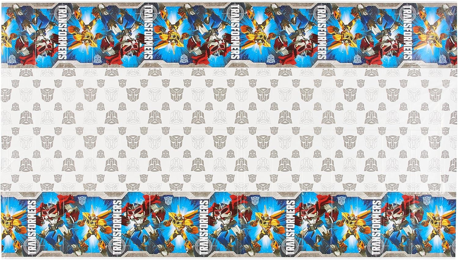 Amscan 571413 Transformers™ Plastic Table Cover, 1 piece, Party Favor