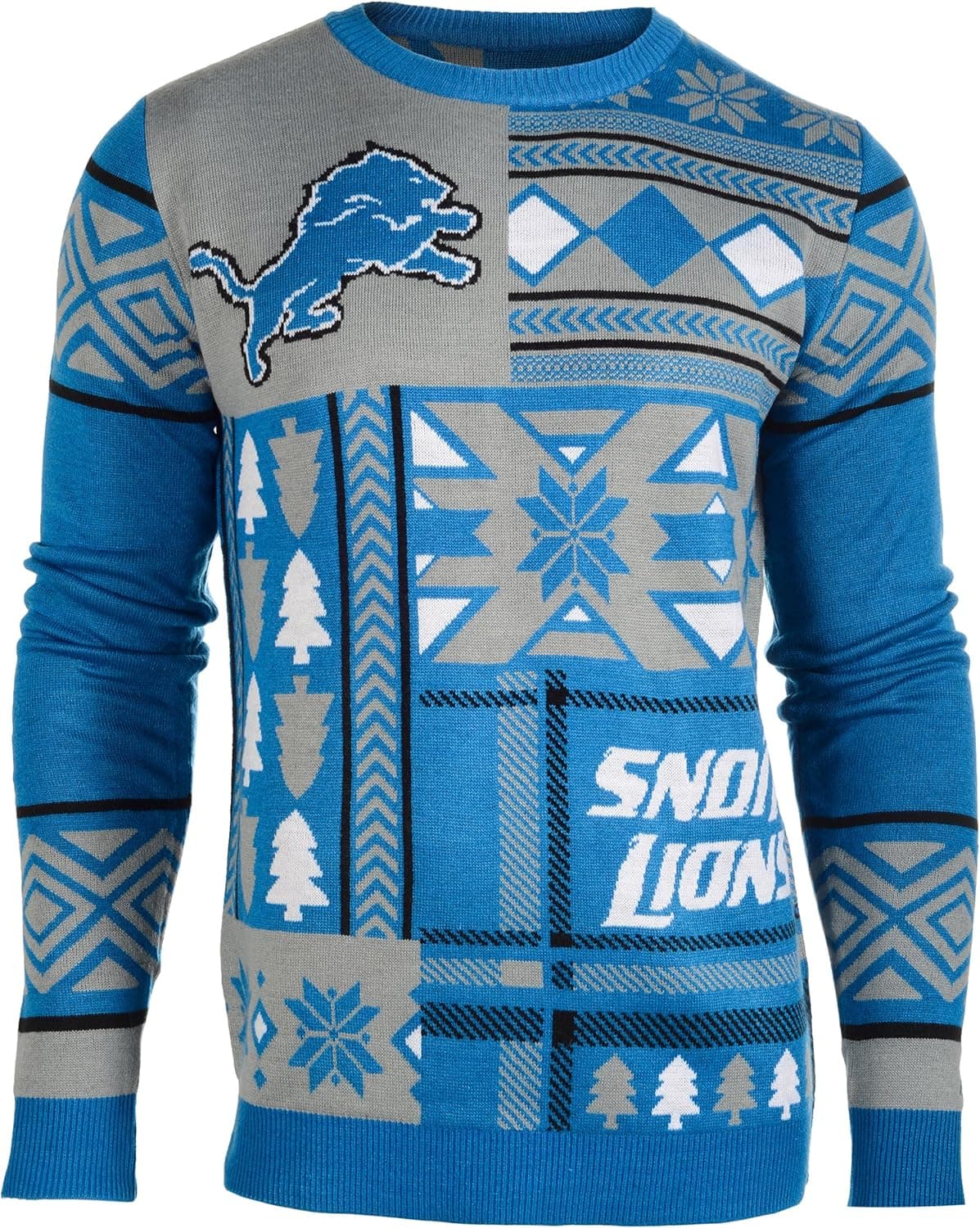 FOCO NFL Patches Ugly Sweater