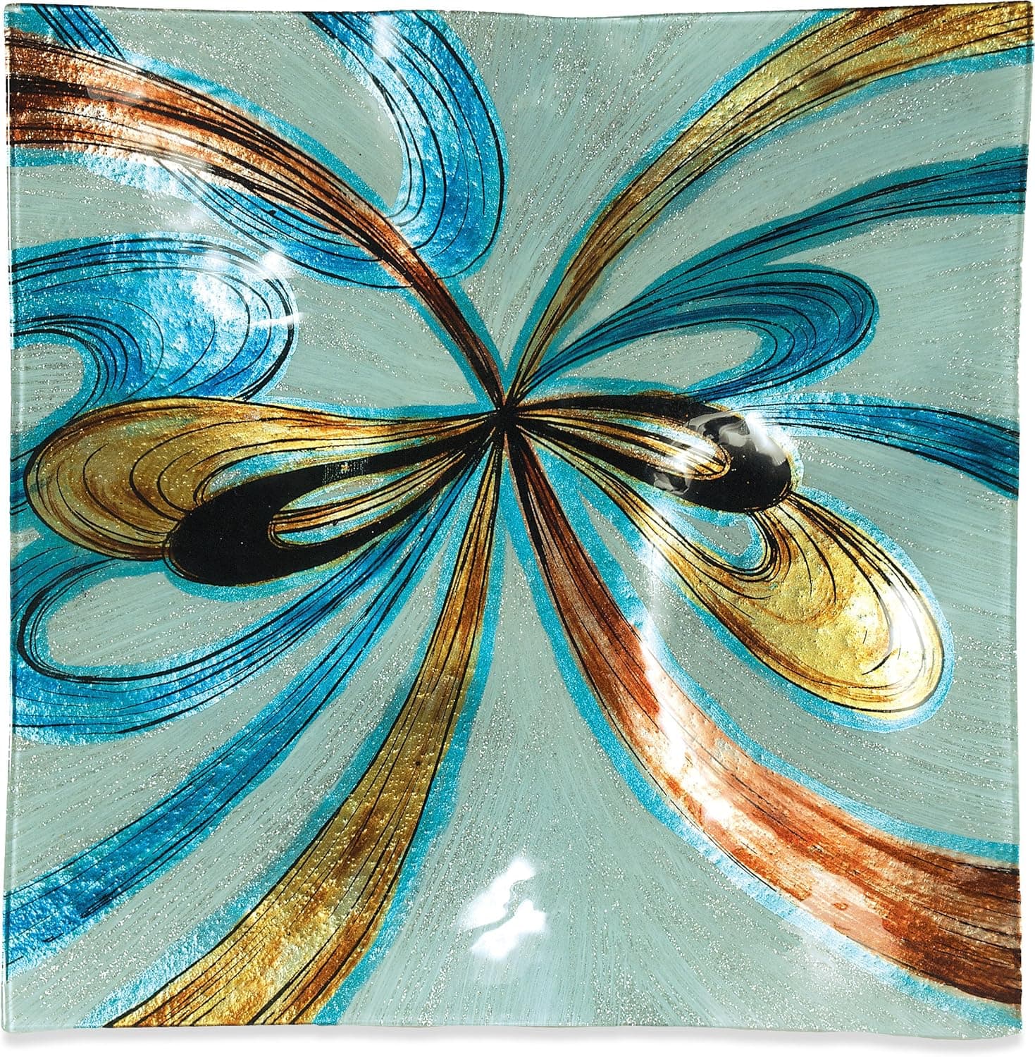 AngelStar 19092 Infinite Swirls Plate, 12-Inch