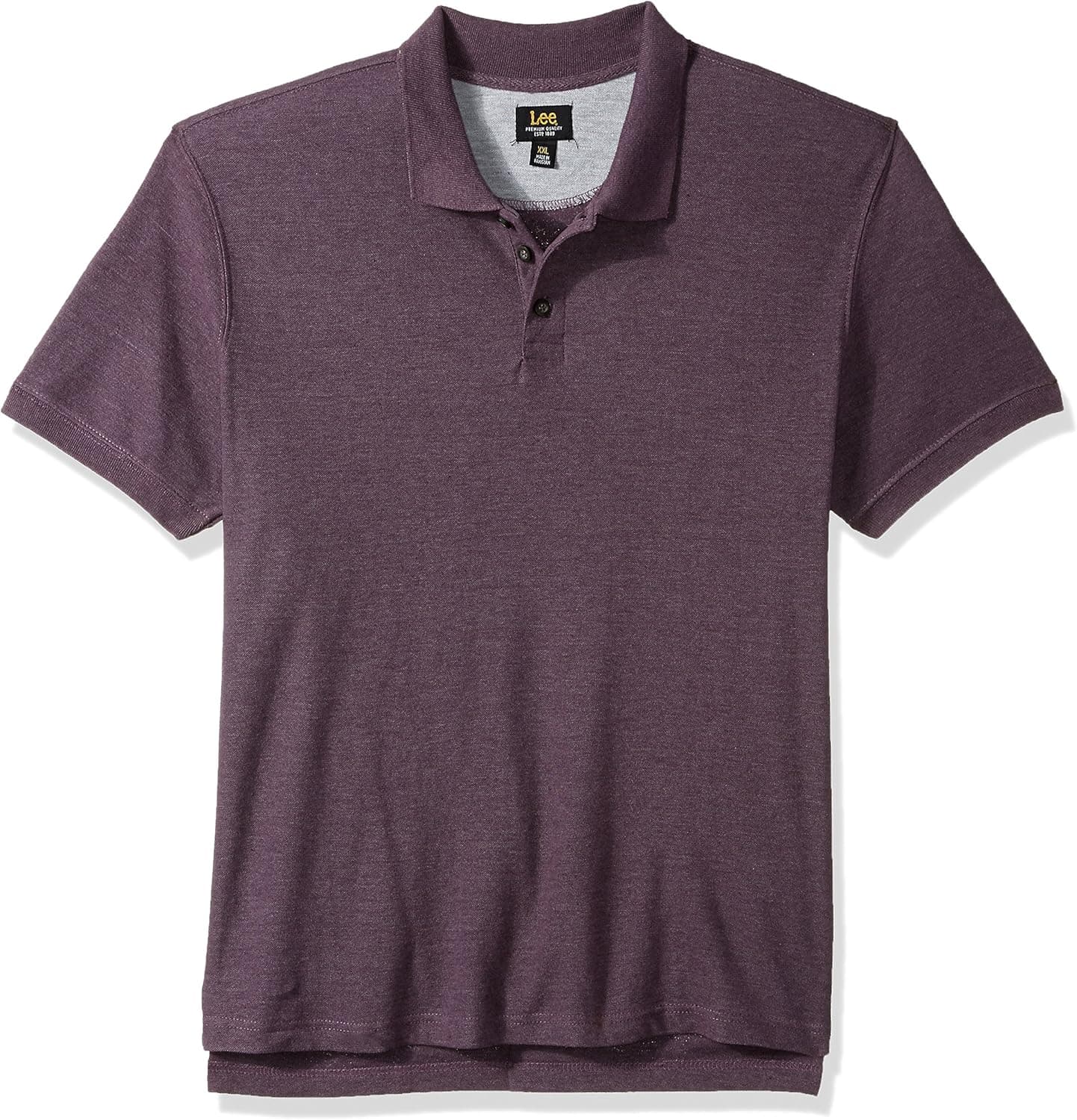 LEE Men’s Polo Shirt Short Sleeve | Casual, Soft Breathable Cotton, Collared Golf Shirt | Regular Fit, Big and Tall