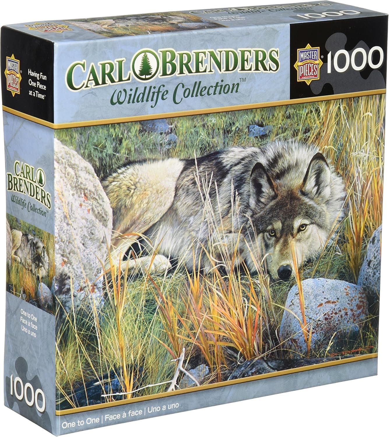 MasterPieces Carl Brenders Wildlife Collection One to One Jigsaw Puzzle, 1000-Piece