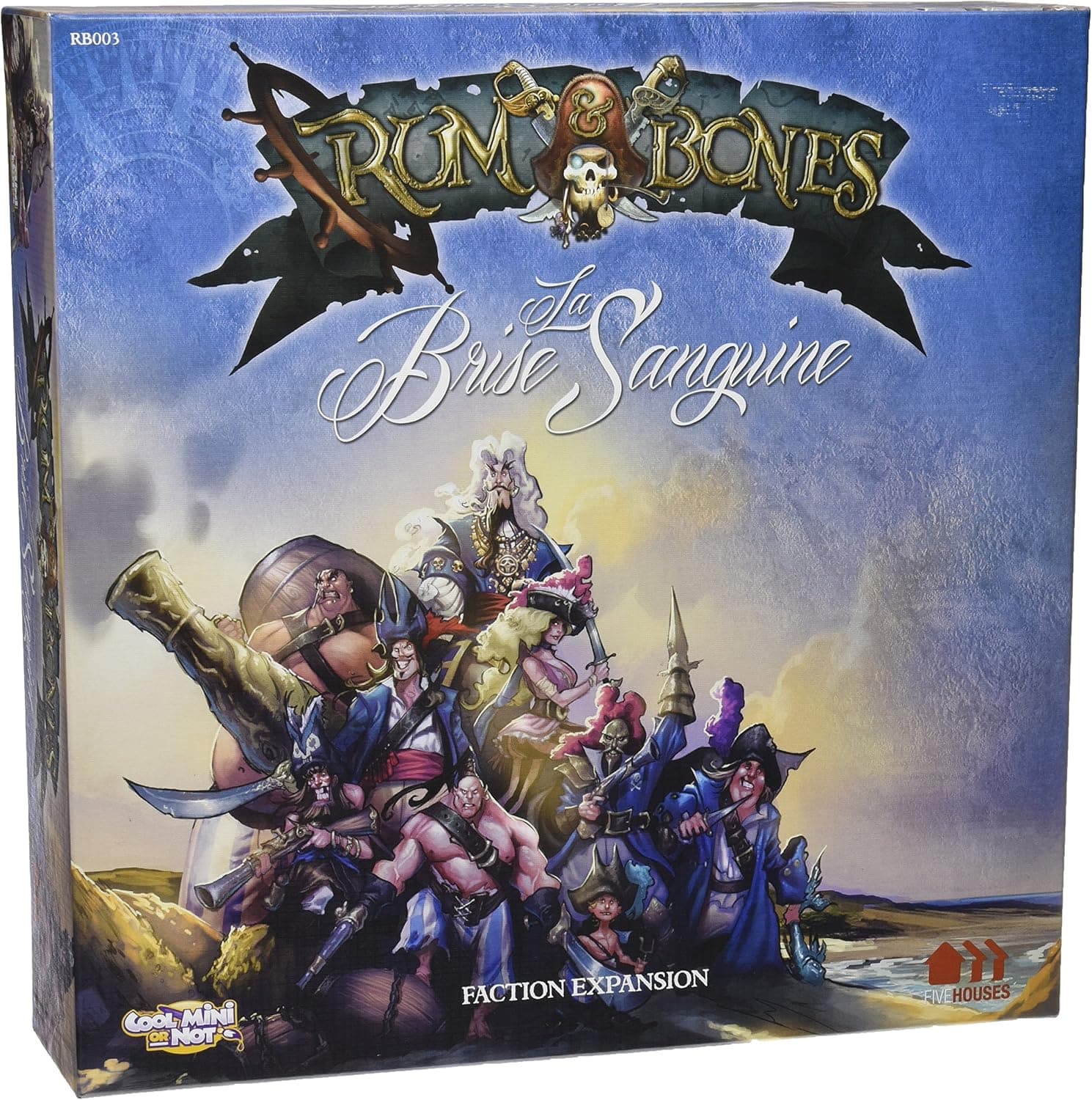 Rum & Bones La Brise Sanguine Board Game