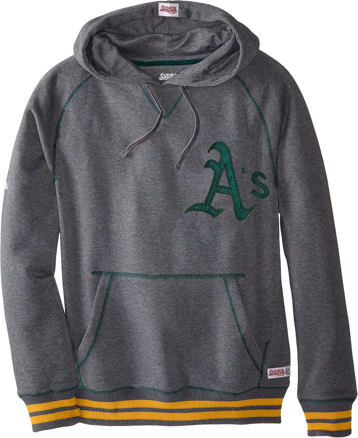 Stitches MLB Oakland Athletics Fashion Pull-Over Hood