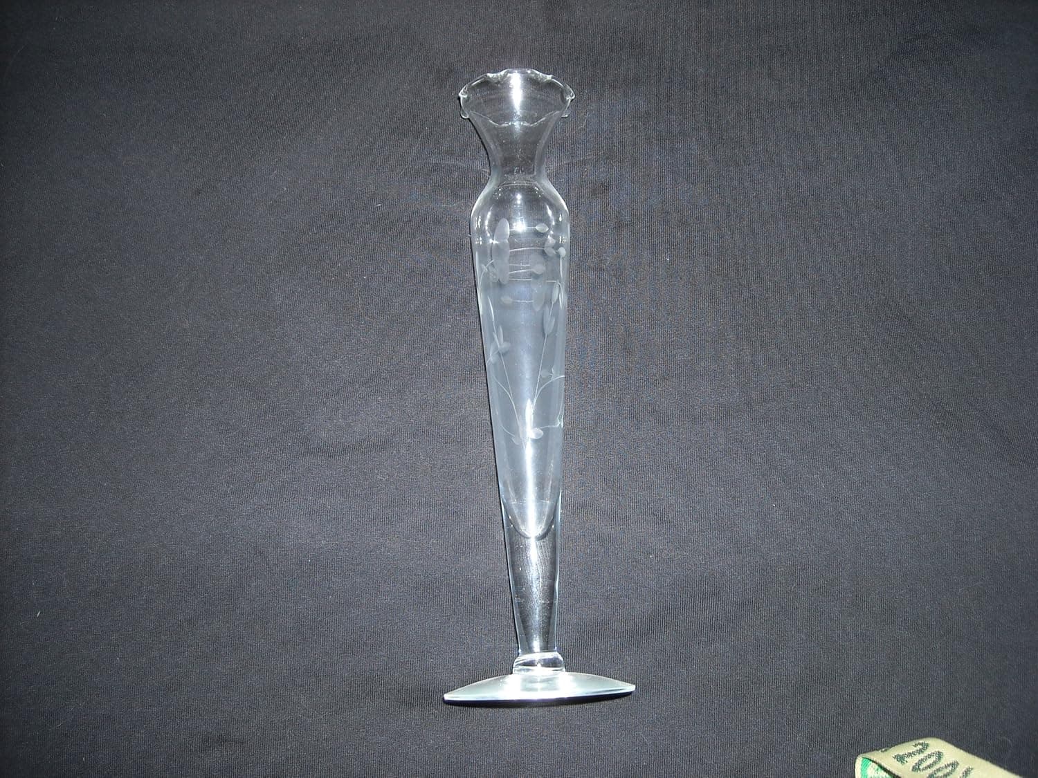 Princess House Crystal Heritage Design Bud Vase