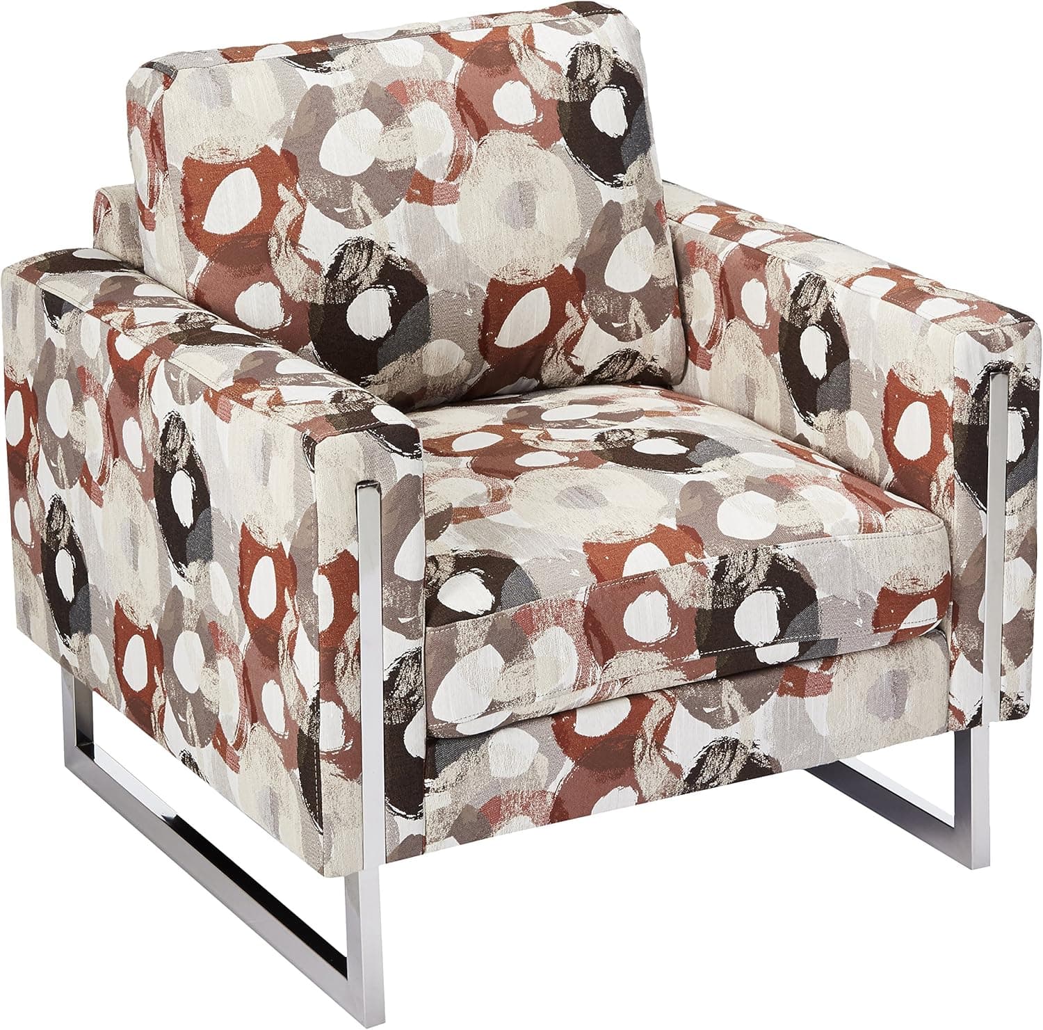 247SHOPATHOME living-room-chairs, Brown and Black