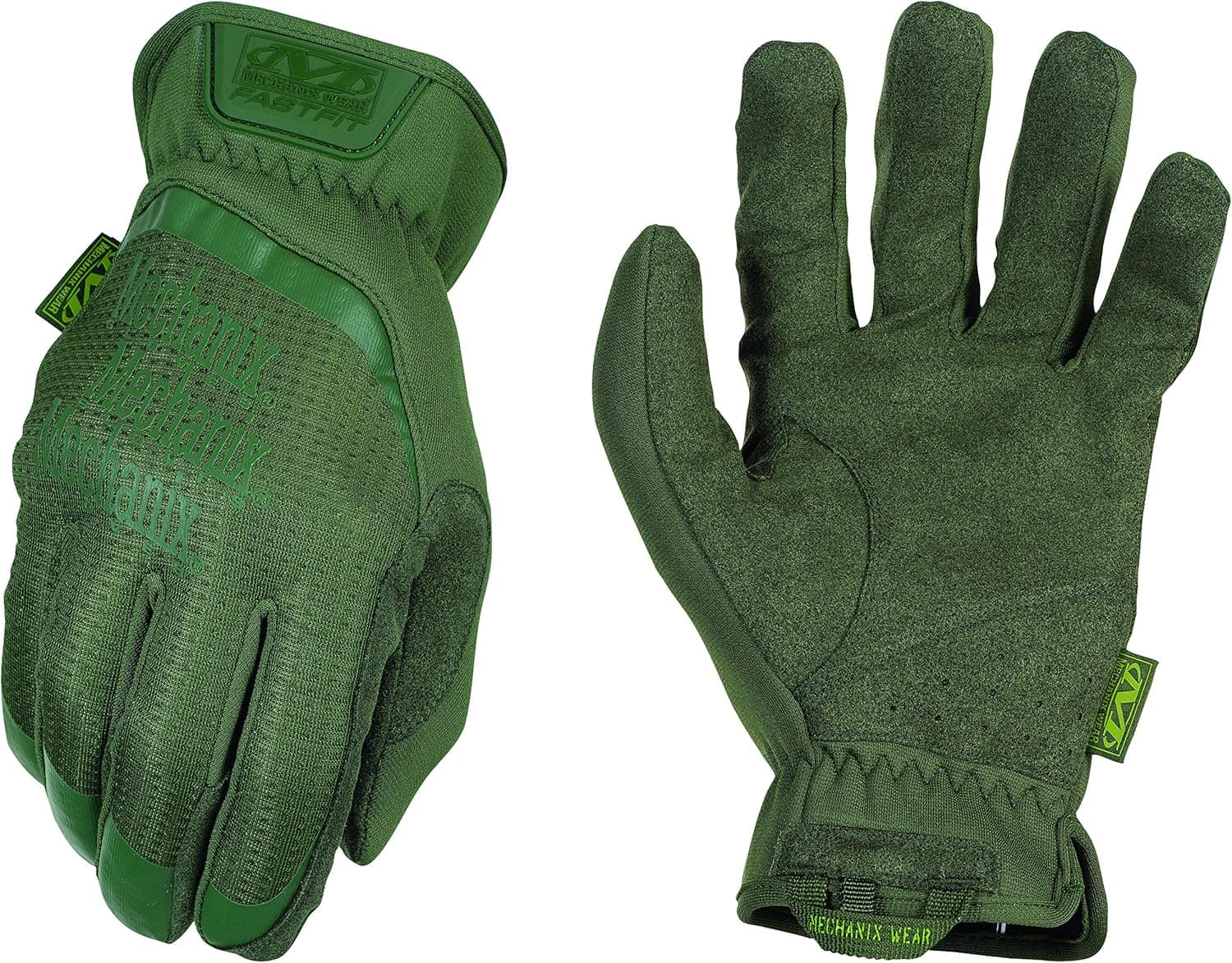 Mechanix FastFit OD Green Gloves, X-Large