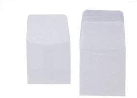 Guardhouse Archival Paper Coin Envelopes 2x2-Inches White, 50 Pack