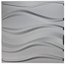 3D Decorative Soft Fiber Panels,3D Brick Wall Stickers for Home Decor,Textured Wall Panels for TV Walls, Sofa Background Wall Decor 20"x20"(12piece)